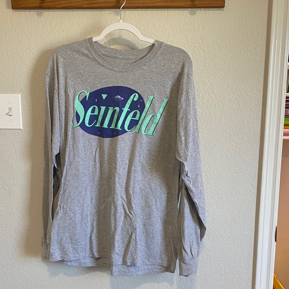 Gray Seinfeld Long Sleeve Shirt